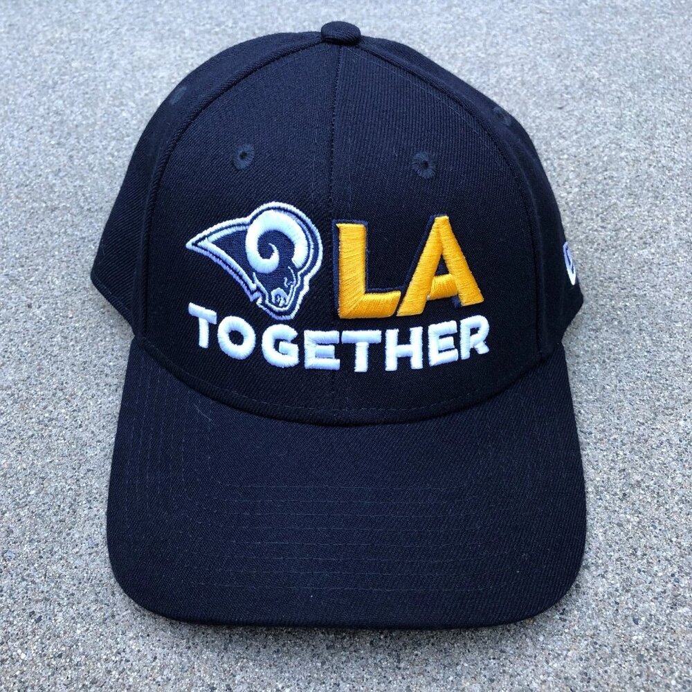 NEW ERA Los Angeles RAMS Hat Men's LA Together Cap NFL 9Forty